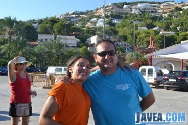 Peñas en el puerto de Jávea