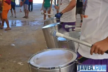 Tambores de la batukada bunpada