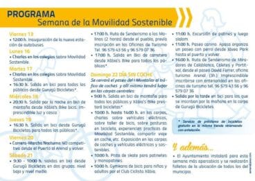 programa semana europea de la movilidad sostenible