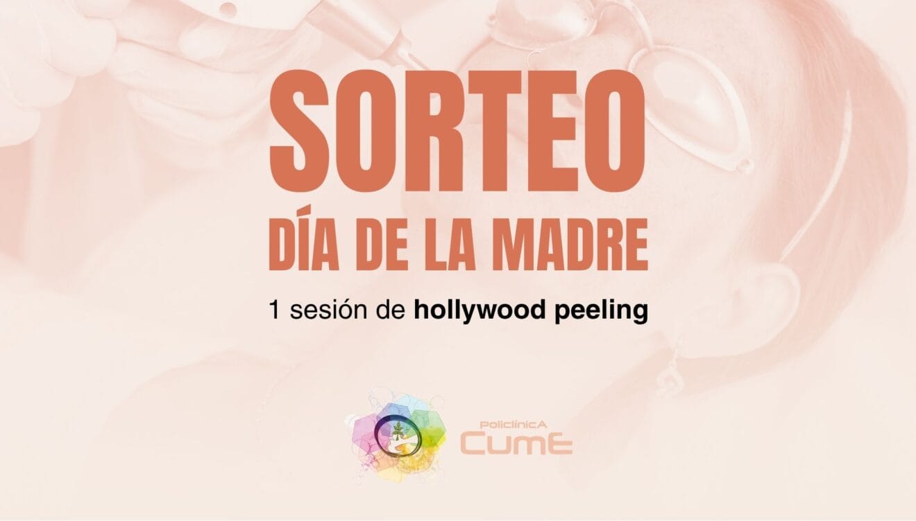 Sorteo en Policlínica Cume de 1 sesión de Hollywood Peeling