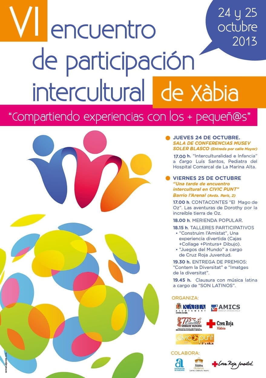 Cartel jornadas interculturalidad