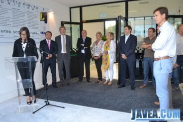 Empar Bolufer durante su discurso