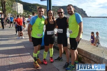 Participantes antes de empezar la carrera
