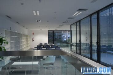 Sala de lectura y estudio del tercer piso