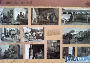 Uno de los paneles de la exposición