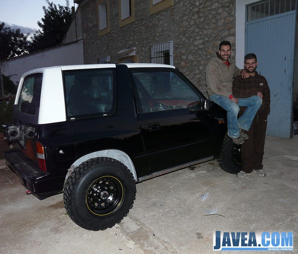 Los javienses participantes en el rally Maroc Challenge