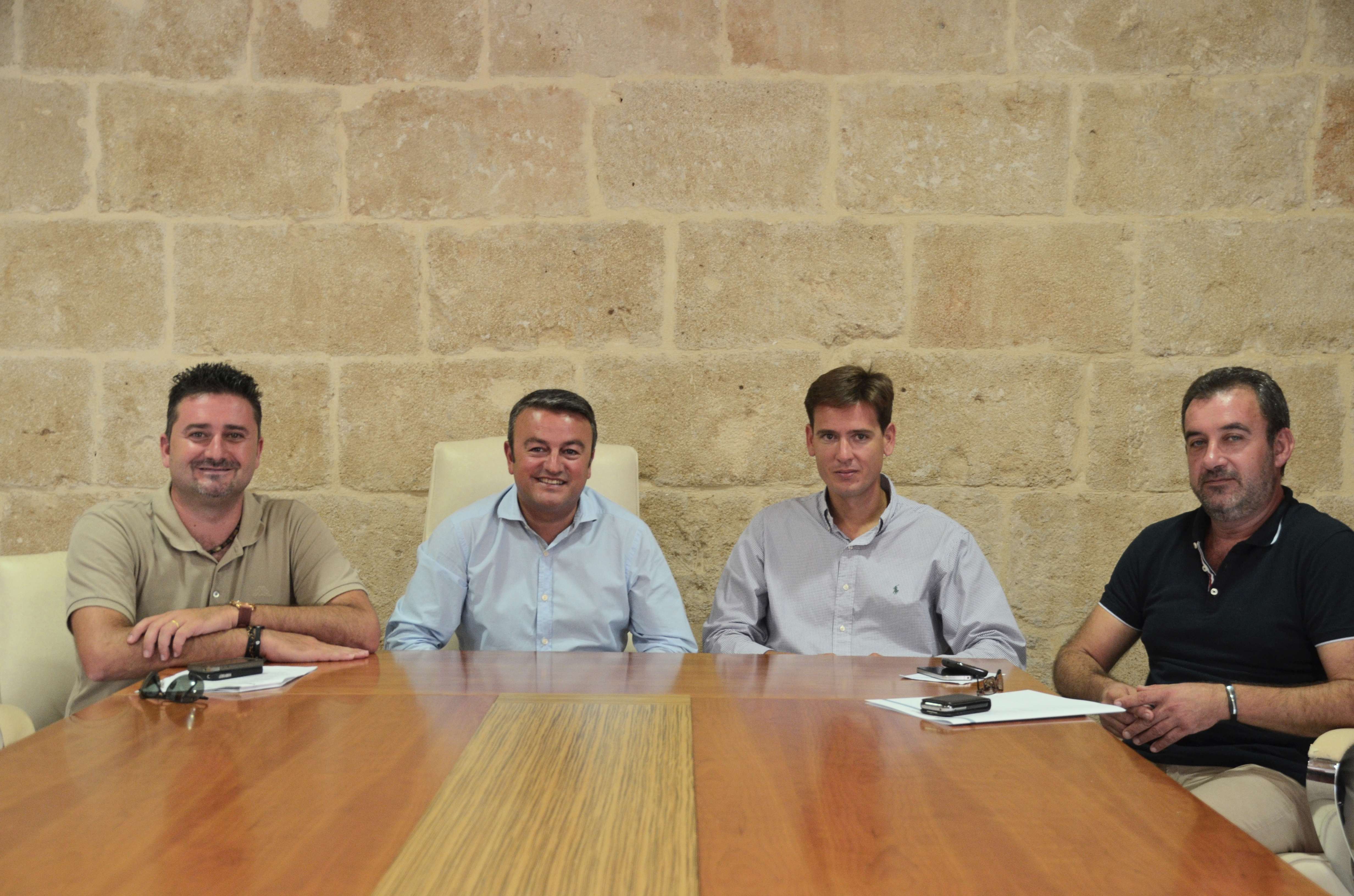 José Chulvi, Juan Luís Cardona y Óscar Antón