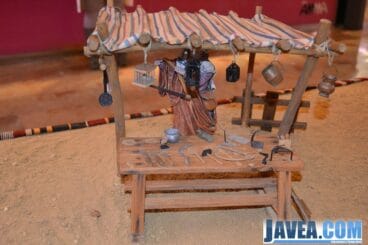 Detalle del Belén municipal de Jávea