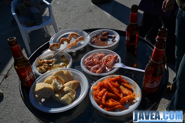 El bar la Cantina de Jávea ofrecía productos típicos marineros y de la tierra