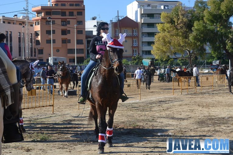 En la I Fira del Montgó se realizaron actividades con caballos
