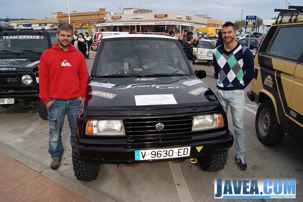 Juanfran Pastor y Juanjo Catalá antes de la salida del Maroc Challenge