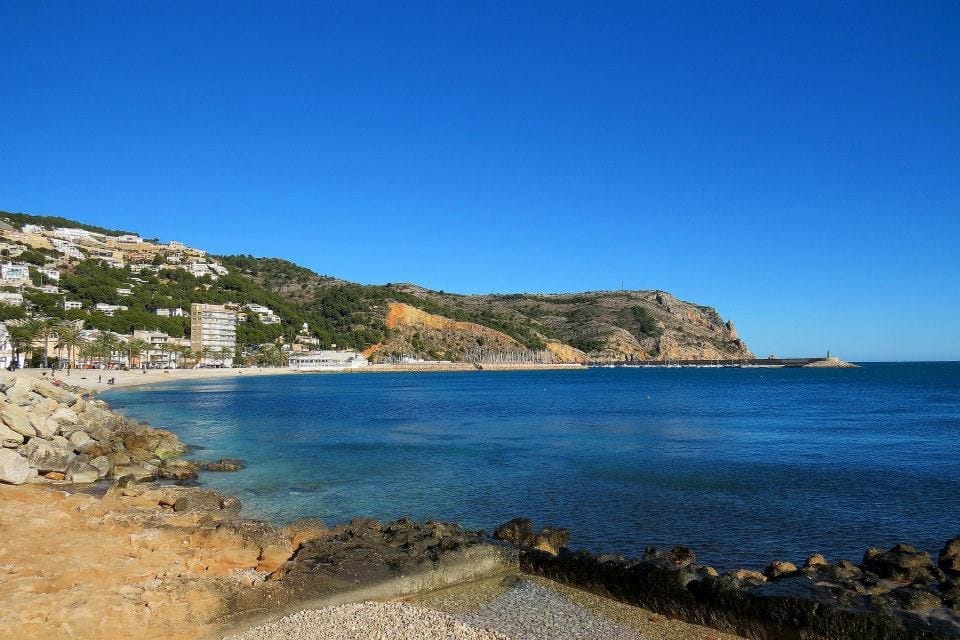 Jávea ha gozado de buenas temperaturas hasta el último fin de semana del año