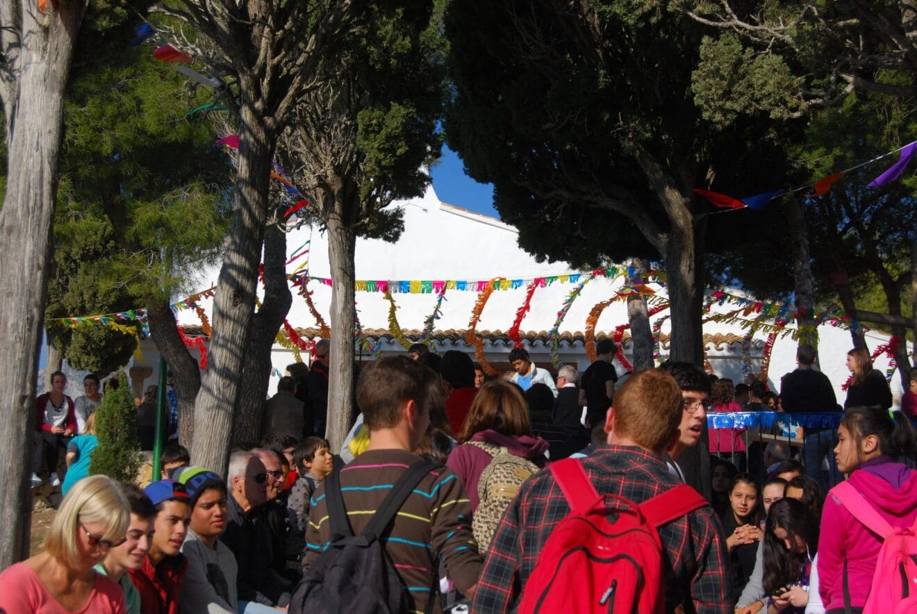 Los vecinos de Jávea se reunieron en la Ermita de Santa Lucía