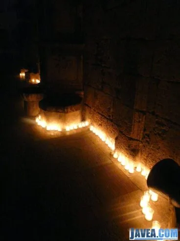 Noche de las velas solidarias de Jávea