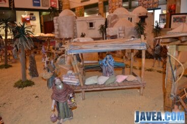 Parte del Belén municipal de Jávea