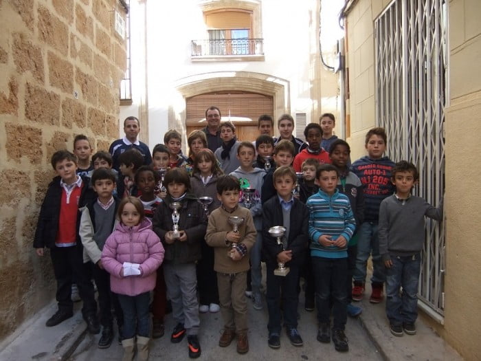 Participantes Torneo Navidad de ajedrez