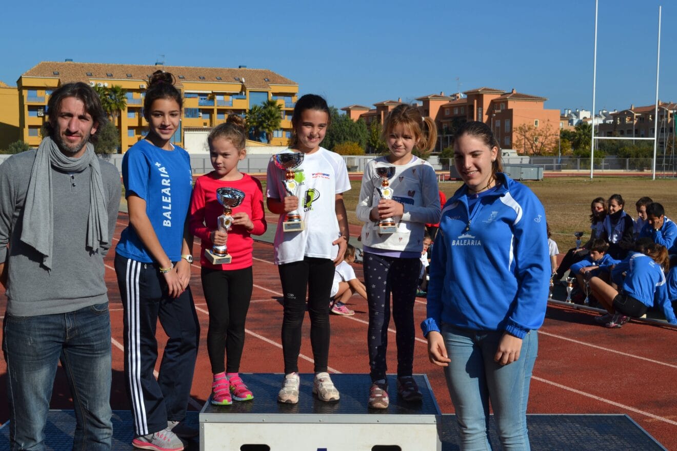 Melina Baguena gano en Prebenjamin femenino