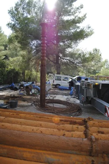Suministro de aguas realizado por Electrobombas Jávea