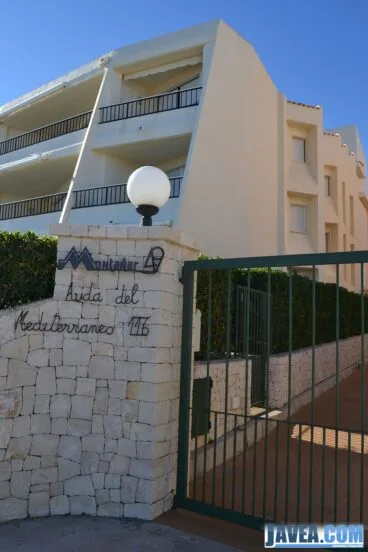 Apartamentos Montañar 49 en la Playa del Muntanyar o Playa del Benissero de Jávea
