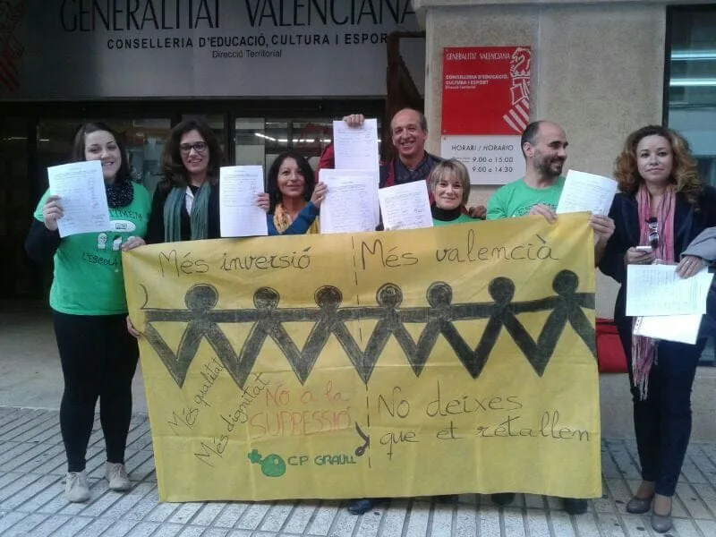 El AMPA del Colegio Graüll en Alicante