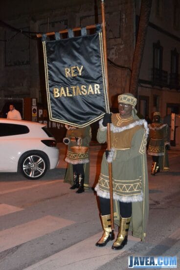 El Rey Baltasar llega al pueblo de Jávea