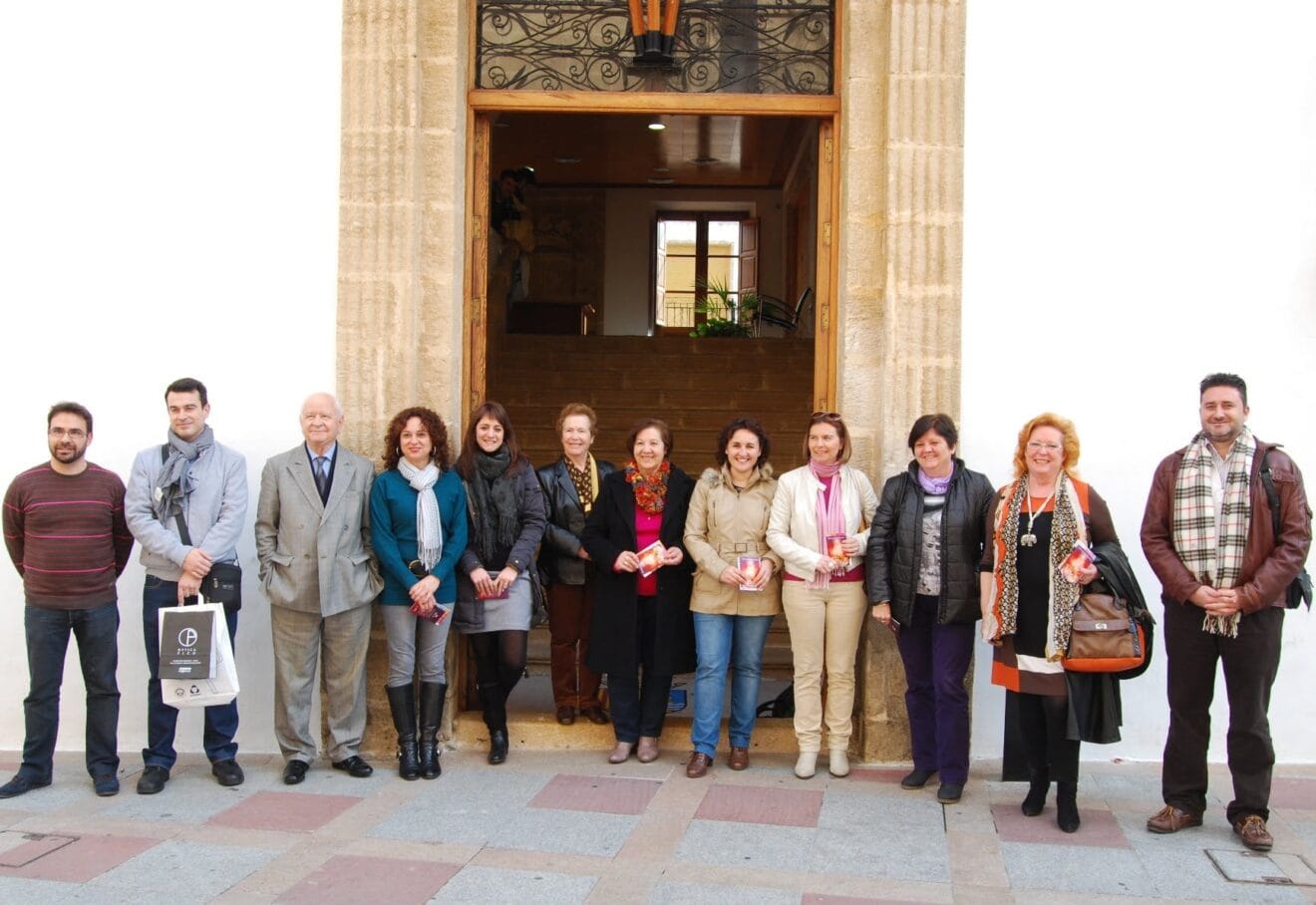 Ganadores del sorteo de Xàbia Histórica de 10 vales de 100 euros