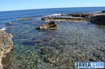 La Cala del Ministro en Jávea