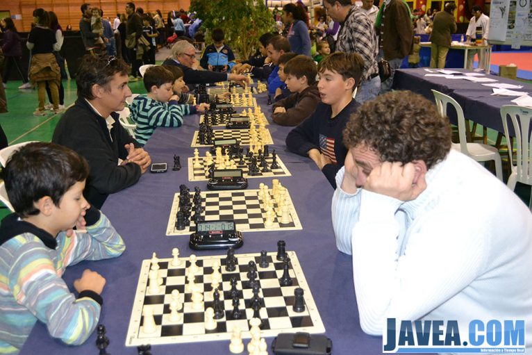 Los amantes del ajedrez también pudieron disfrutar de este deporte en el Nadal Esportiu