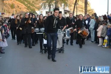 Música durante la cabalgata de los Reyes Magos de Oriente