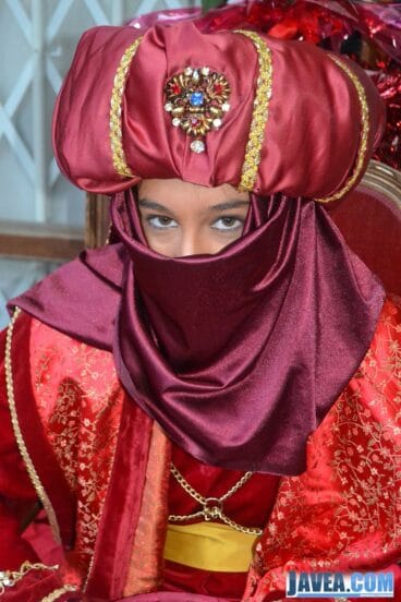 Paje de Gaspar en la Iglesia del Puerto de Jávea