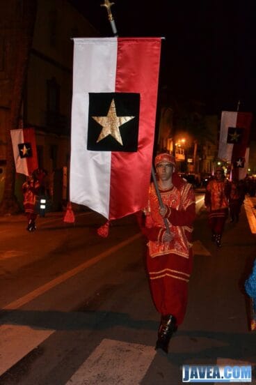 Pajes del Rey Gaspar en la cabalgata de Jávea