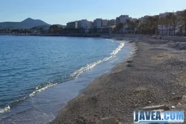 Playa de La Grava de Jávea