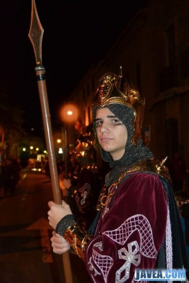 Romano en la Cabalgata de Jávea de los Tres Reyes Magos
