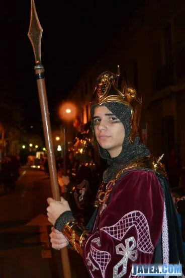Romano en la Cabalgata de Jávea de los Tres Reyes Magos
