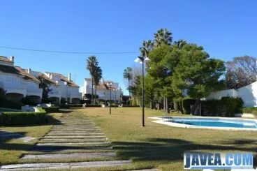 Urbanización El Venturo en la Playa del Primer Muntanyar o Playa del Benissero en Jávea