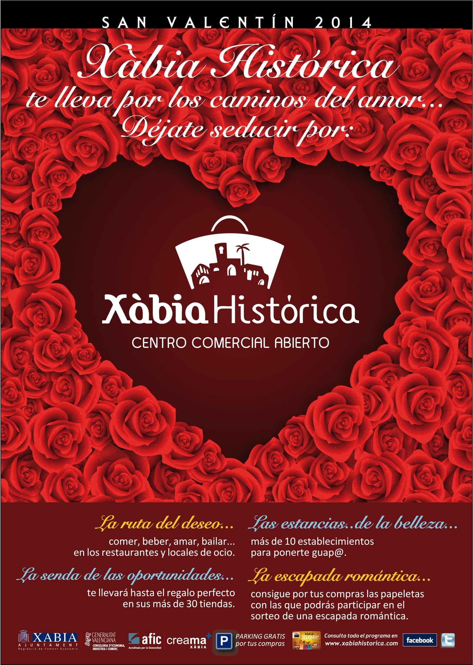 Xàbia Histórica sortea una escapada romántica para San Valentín
