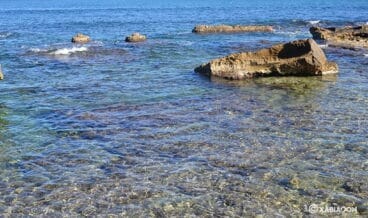 Aguas cristalinas en Cala del Ministro de Xàbia