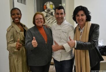Arline Francis, Ana Catalá, Juanjo Gil y Cristina Rodríguez