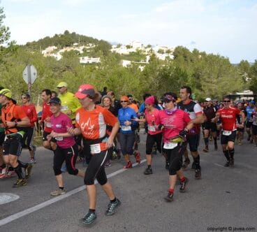 Corredores empezando la carrera