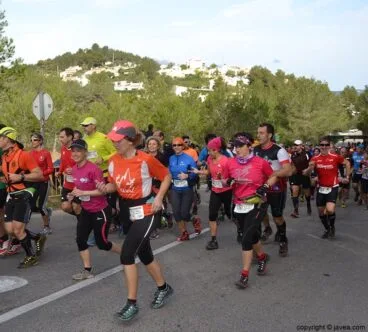 Corredores empezando la carrera