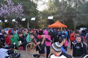 El parque de Pinosol acogió la salida de la Granadella Trail