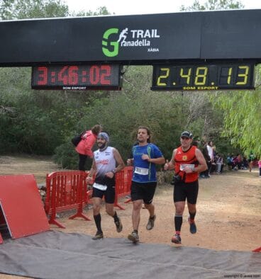 Llegada al punto de meta