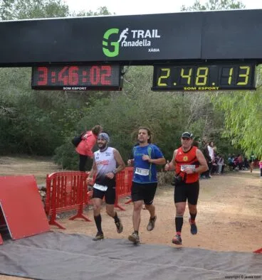 Llegada al punto de meta