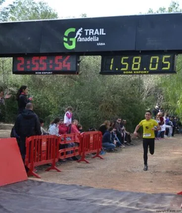 Llegando a la línea de meta