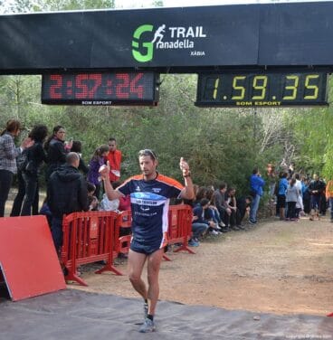 Los caminantes llegaban a la línea de meta satisfechos