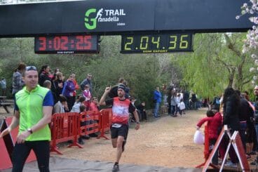 Los corredores llegaban satisfechos a la meta