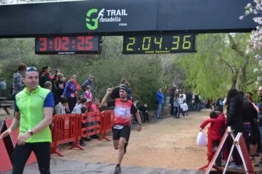 Los corredores llegaban satisfechos a la meta