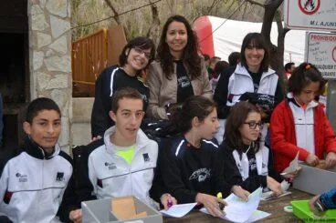 Parte de la organización de la Granadella Trail 2014