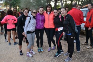 Participante del Granadella Trail antes de la salida