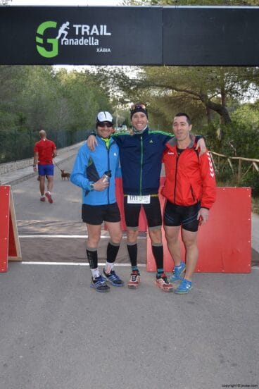 Participantes de la carrera Granadella Trail de Jávea